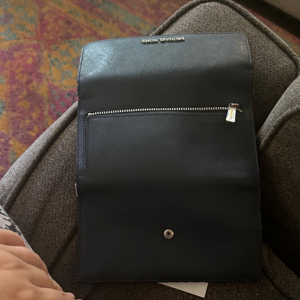 Michael Kors navy blue wallet
